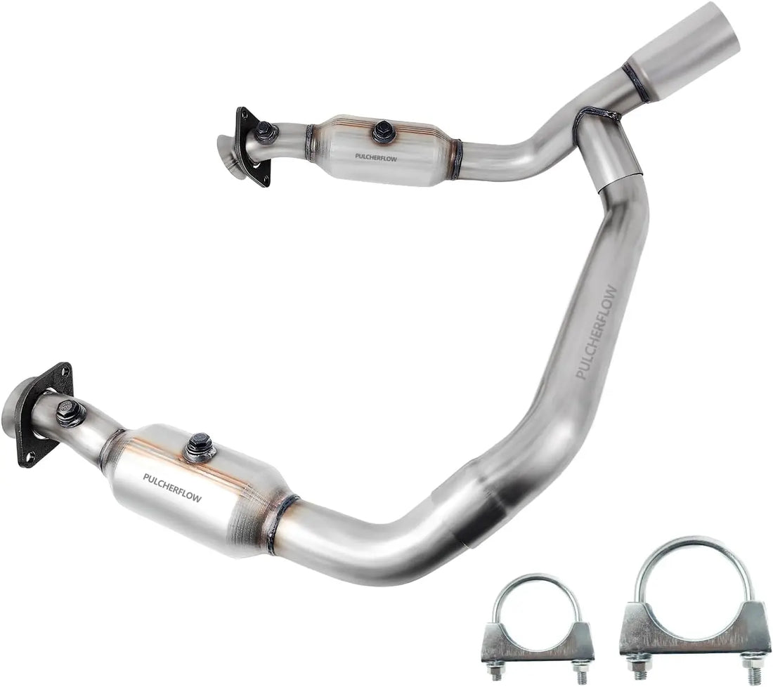 PULCHERFLOW Catalytic Converter Compatible with 2009-2010 Dodge Ram 1500/2011-2016 Ram 1500 50363 (EPA Compliant) Pulcherflow