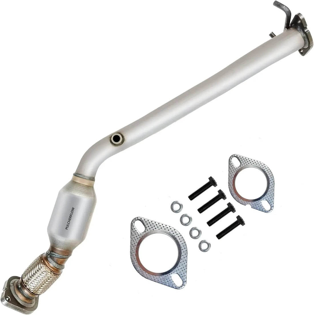 PULCHERFLOW Catalytic Converter Compatible with 2005-2009 Buick LaCrosse/Allure 2005-2008 Pontiac Grand Prix 54752 (EPA Compliant) Pulcherflow