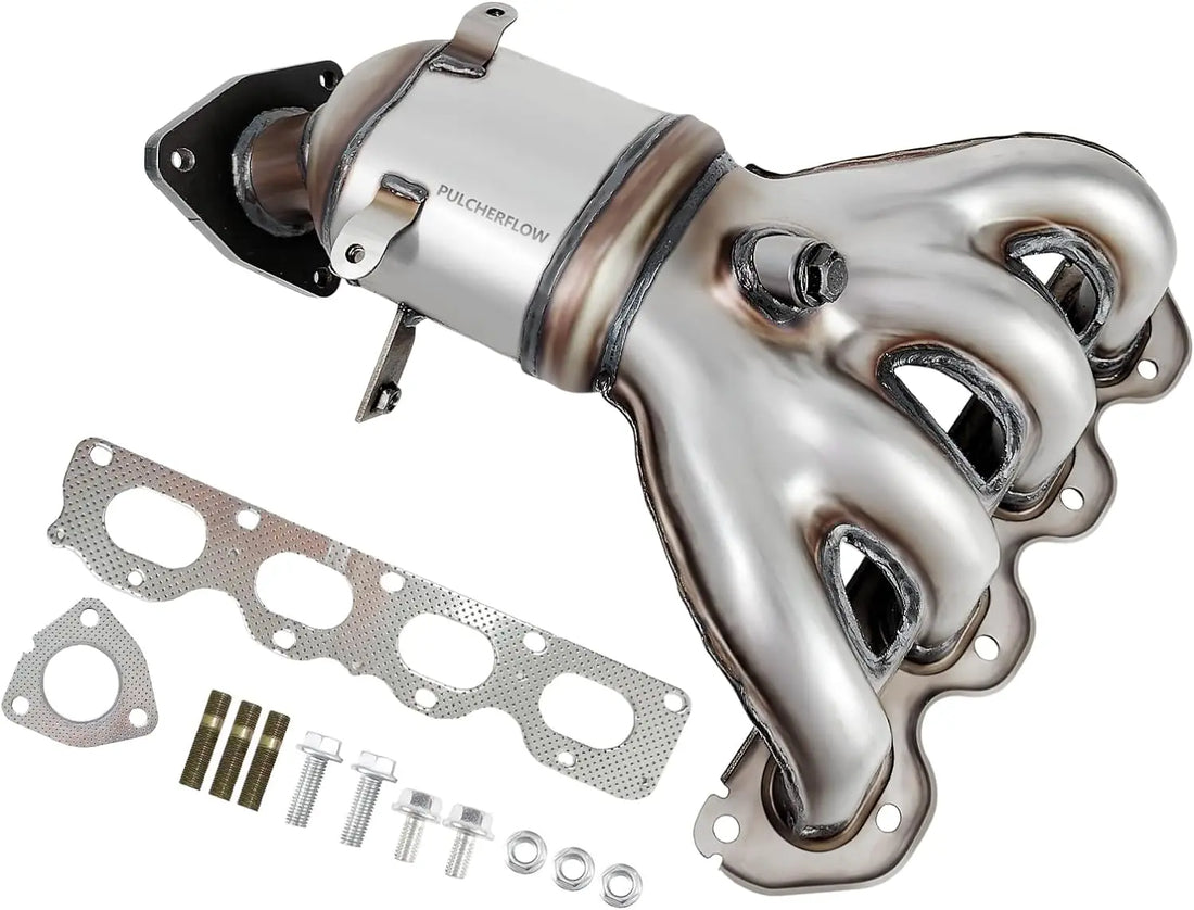 PULCHERFLOW Catalytic Converter Compatible with 2009-2011 Chevrolet Aveo/Ayeo5 2009-2010 Pontiac G3 641345 (EPA Compliant) Pulcherflow