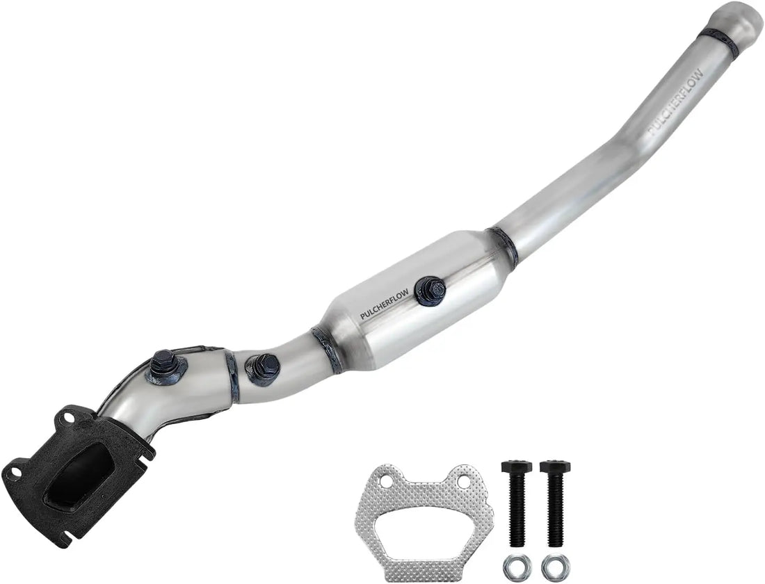 PULCHERFLOW Catalytic Converter Compatible with 2011-2012 Jeep Grand Cherokee/Dodge Durango 19735 (EPA Compliant) Pulcherflow