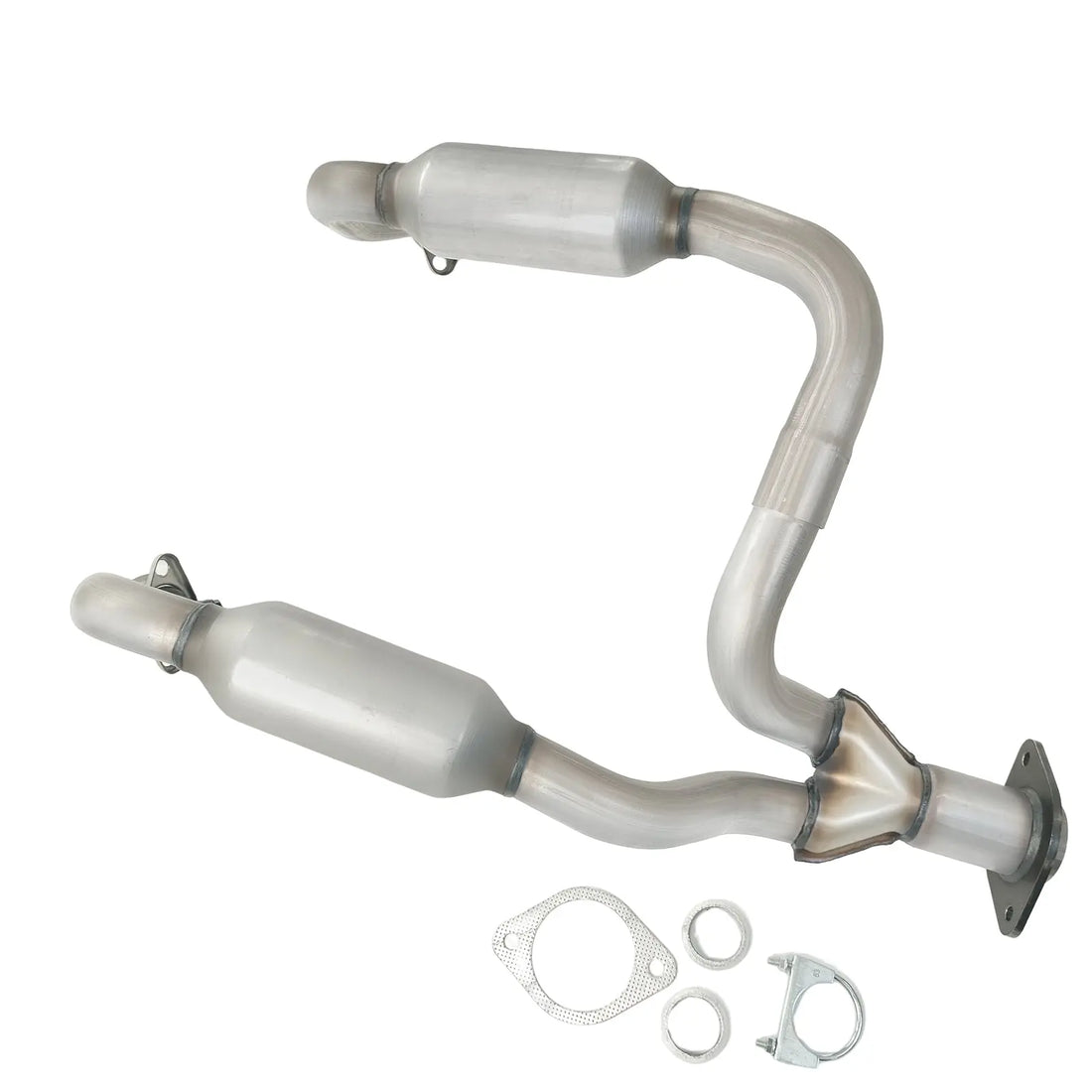 PULCHERFLOW Catalytic Converter Compatible with 2008-2010 Ford F250/F350 Super Duty 50489 (EPA Compliant) Pulcherflow