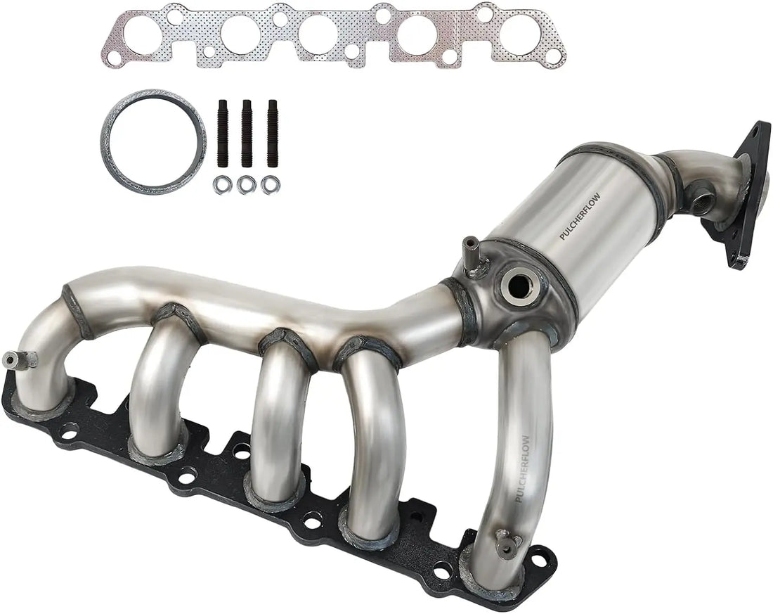 PULCHERFLOW Catalytic Converter Compatible with 2007-2012 Chevy Colorado/GMC Canyon 16578 (EPA Compliant) Pulcherflow