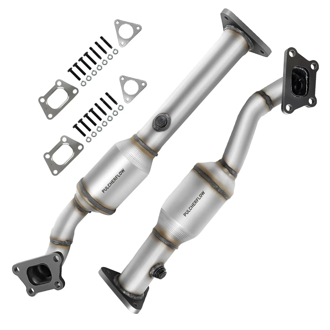 PULCHERFLOW Catalytic Converter Compatible with 2015-2016 Chevrolet Colorado/GMC Canyon 644106 644107 (EPA Compliant) Pulcherflow