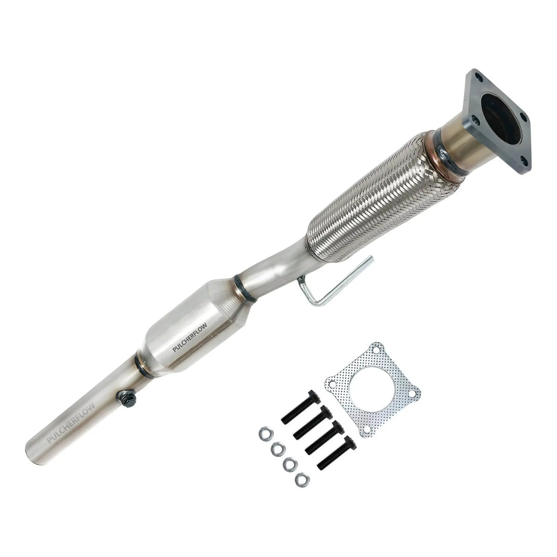 PULCHERFLOW Catalytic Converter Compatible with 2012-2014 Volkswagen Beetle/Golf 2012-2014 Volkswagen Passat 54751 (EPA Compliant) Pulcherflow