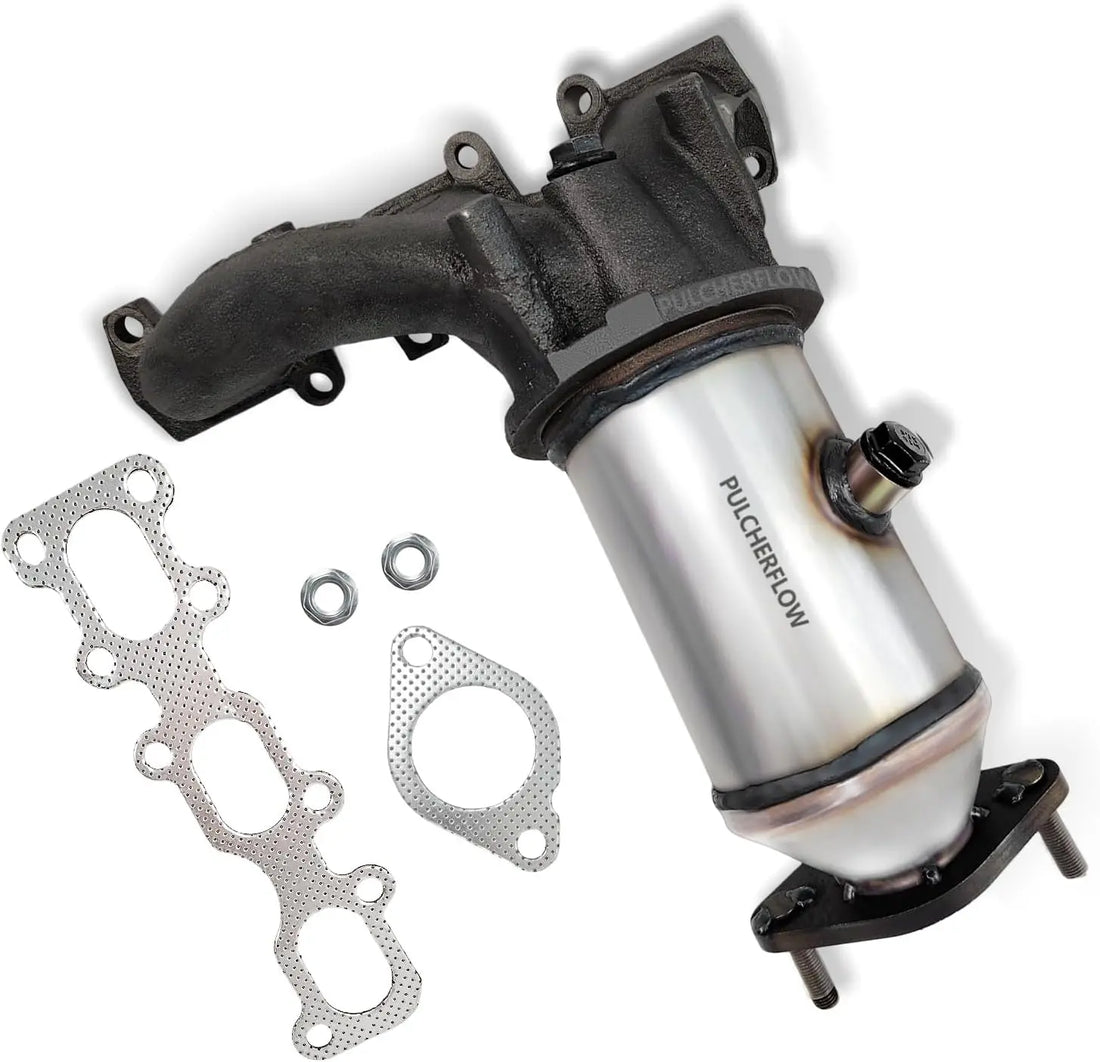 PULCHERFLOW Catalytic Converter Compatible with 2011-2012 Ford Explorer 2011-2015 Ford Edge/Lincoln MKX 16720 (EPA Compliant) Pulcherflow