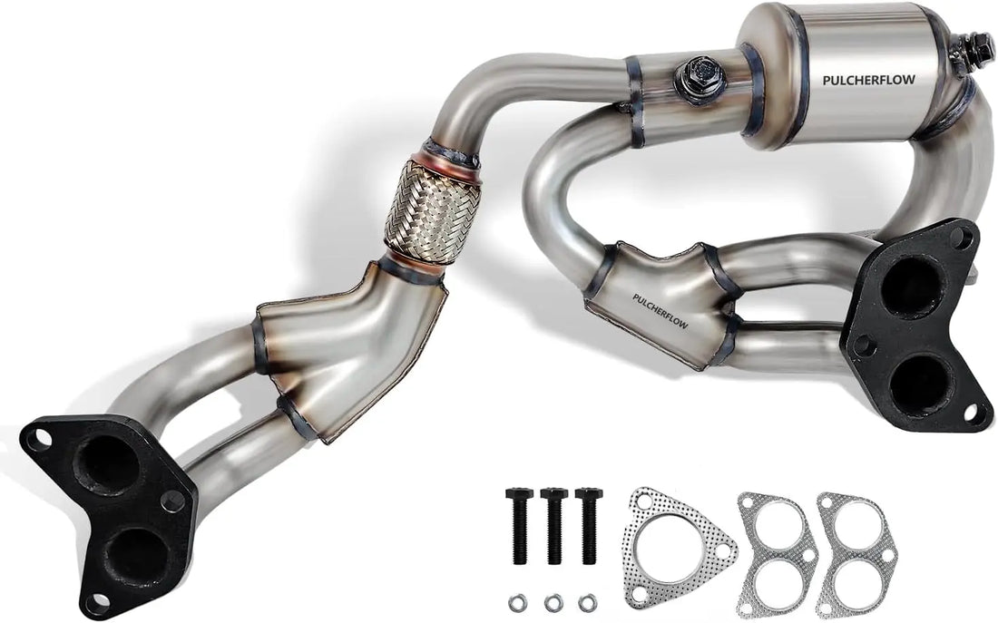 PULCHERFLOW Catalytic Converter Compatible with 2015-2019 Subaru Legacy/Outback 644079 (EPA Compliant) Pulcherflow