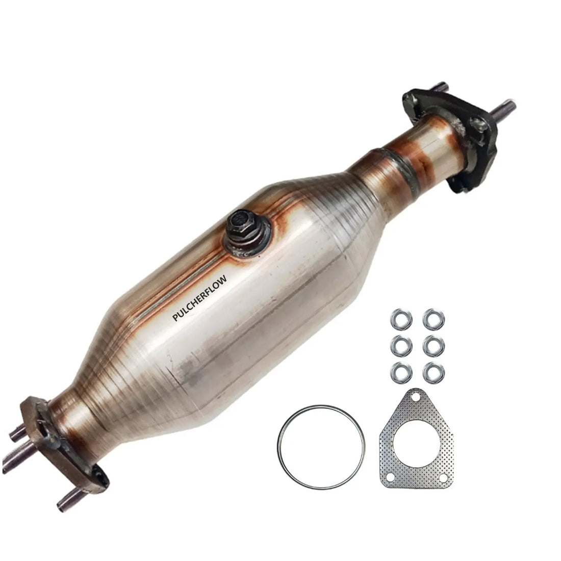 PULCHERFLOW Catalytic Converter Compatible with 1998-2002 Honda Accord 16370 (EPA Compliant) Pulcherflow