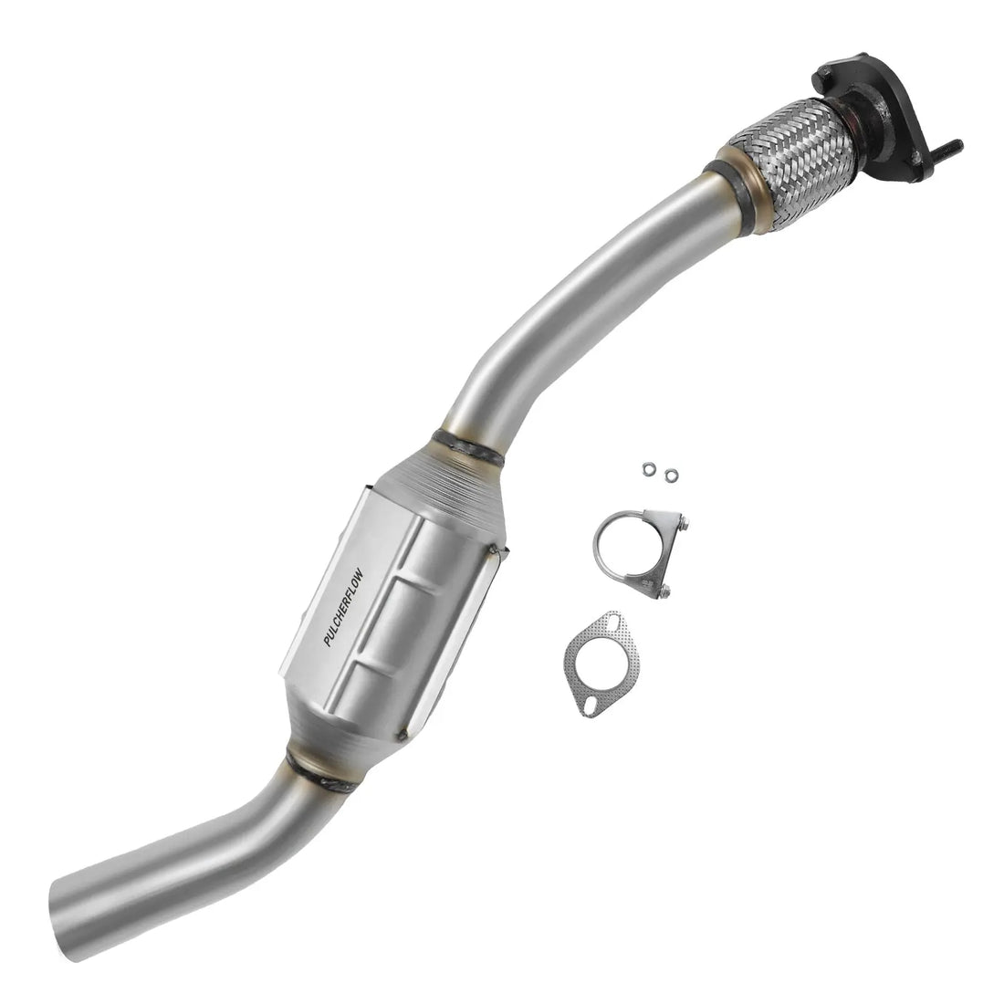 PULCHERFLOW Catalytic Converter Compatible with 2000-2007 Ford Taurus 2000-2005 Mercury Sable 53349 (EPA Compliant) Pulcherflow