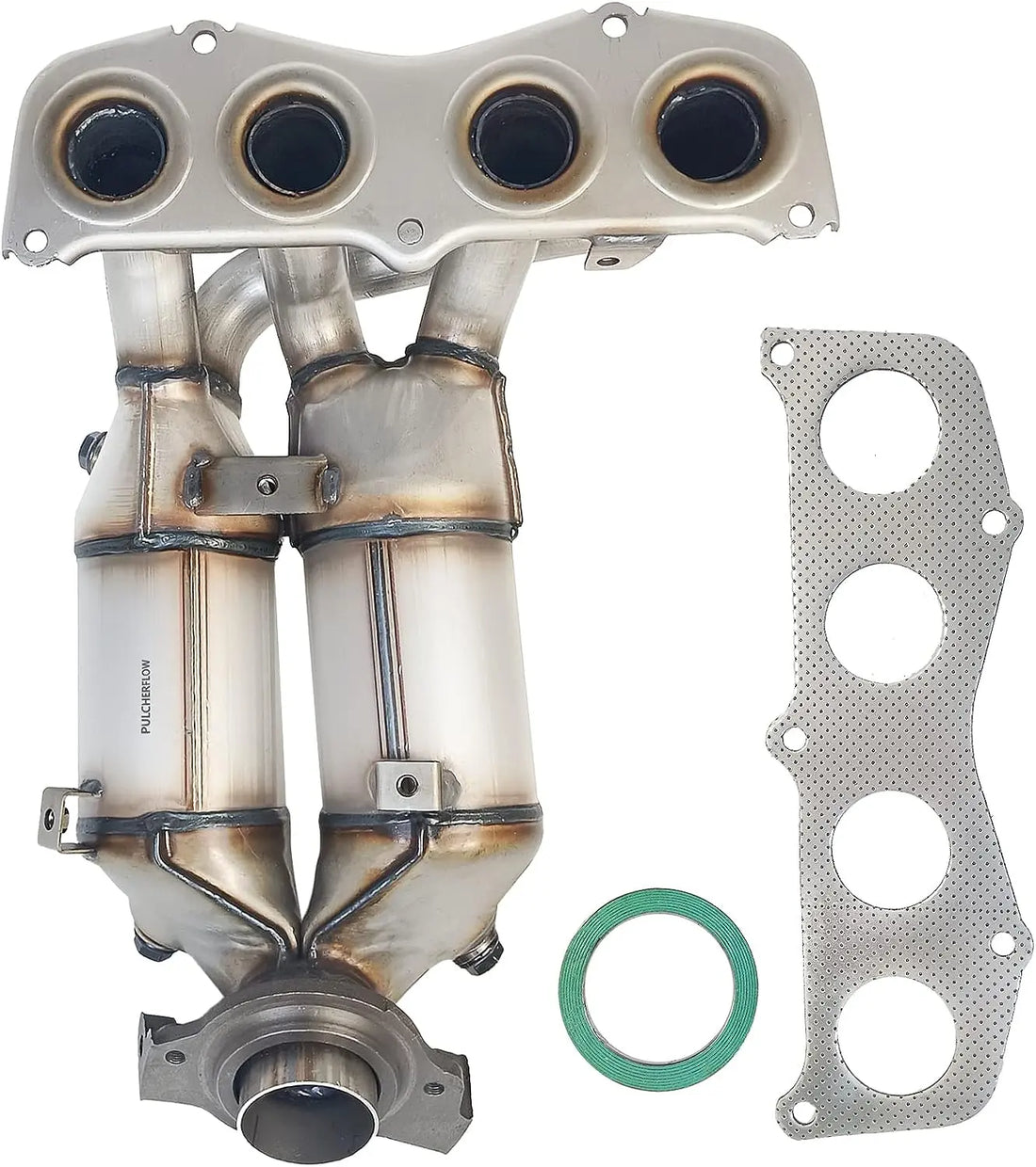 PULCHERFLOW Catalytic Converter Compatible with 2001-2003 Toyota RAV4 16385 (EPA Compliant) Pulcherflow