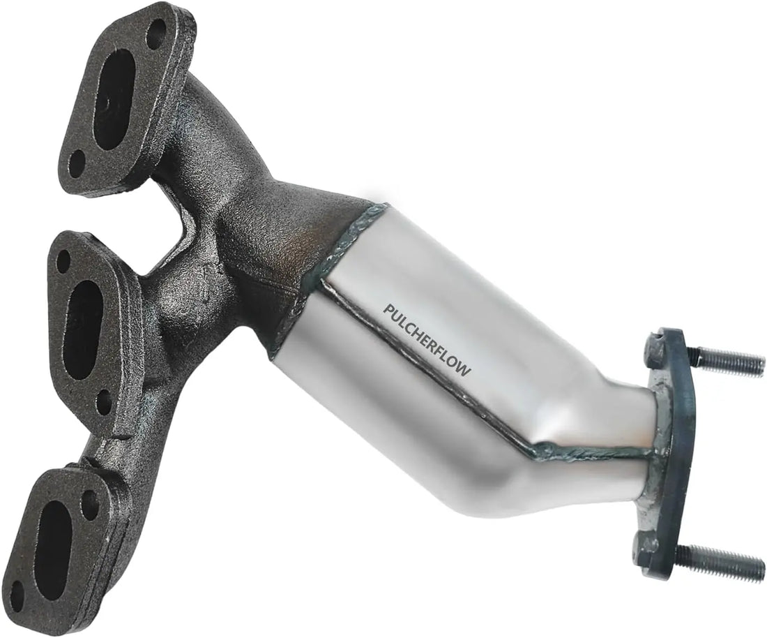 PULCHERFLOW Catalytic Converter Compatible with 2001-2007 Ford Escape 2001-2006 Mazda Tribute 2005-2007 Mercury Mariner 16410 (EPA Compliant) Pulcherflow