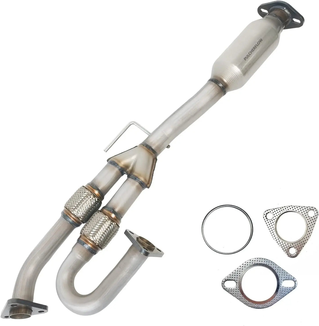 PULCHERFLOW Catalytic Converter Compatible with 2003-2007 Nissan Murano 54498 (EPA Compliant) Pulcherflow