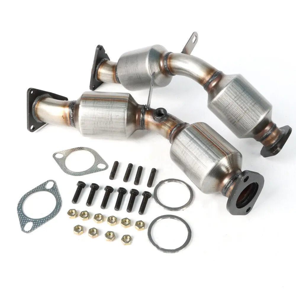 PULCHERFLOW Catalytic Converter Compatible with 2003-2008 Infiniti FX35 2003-2007 Nissan 350Z 16197 16198 (EPA Compliant) Pulcherflow