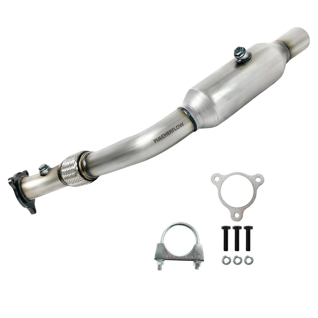 PULCHERFLOW Catalytic Converter Compatible with 2004-2006 Chrysler Pacifica 53568 (EPA Compliant) Pulcherflow