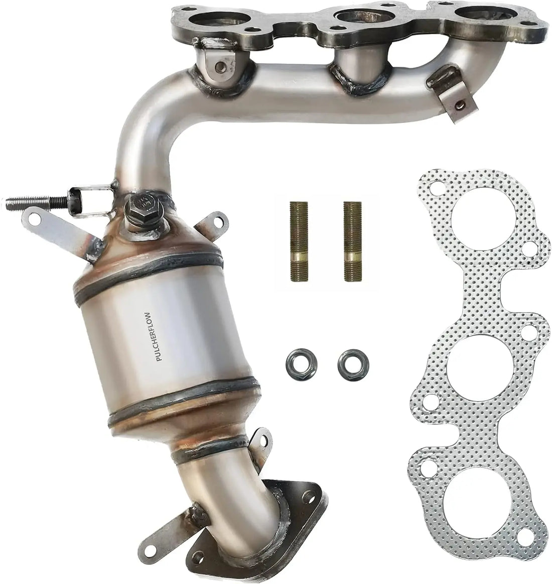 PULCHERFLOW Catalytic Converter Compatible with 2004-2007 Toyota Highlander 2004-2006 Toyota Sienna 16394 (EPA Compliant） Pulcherflow