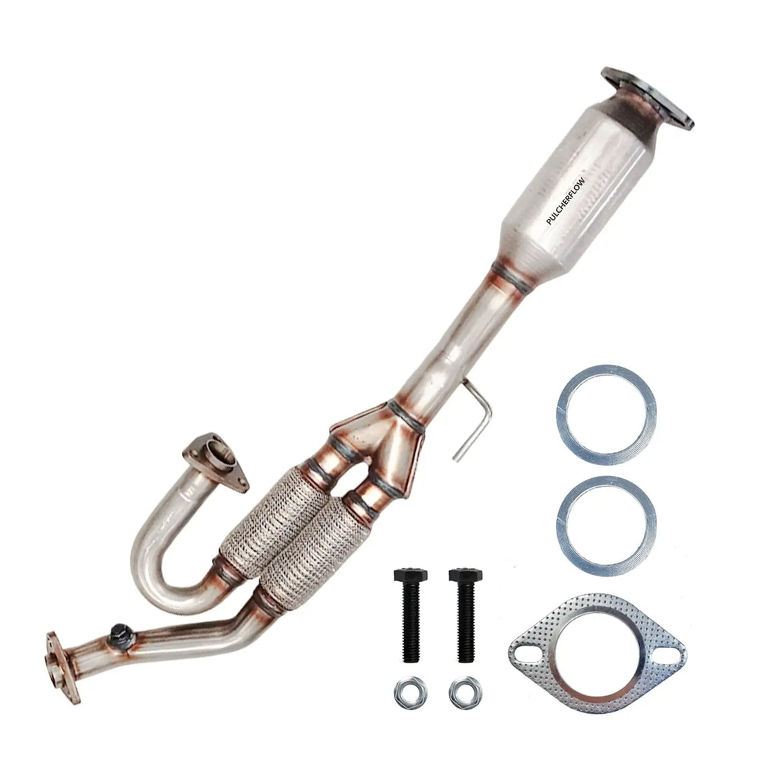 PULCHERFLOW Catalytic Converter Compatible with 2004-2009 Nissan Quest 2004-2006 Nissan Maxima 54686 (EPA Compliant) Pulcherflow