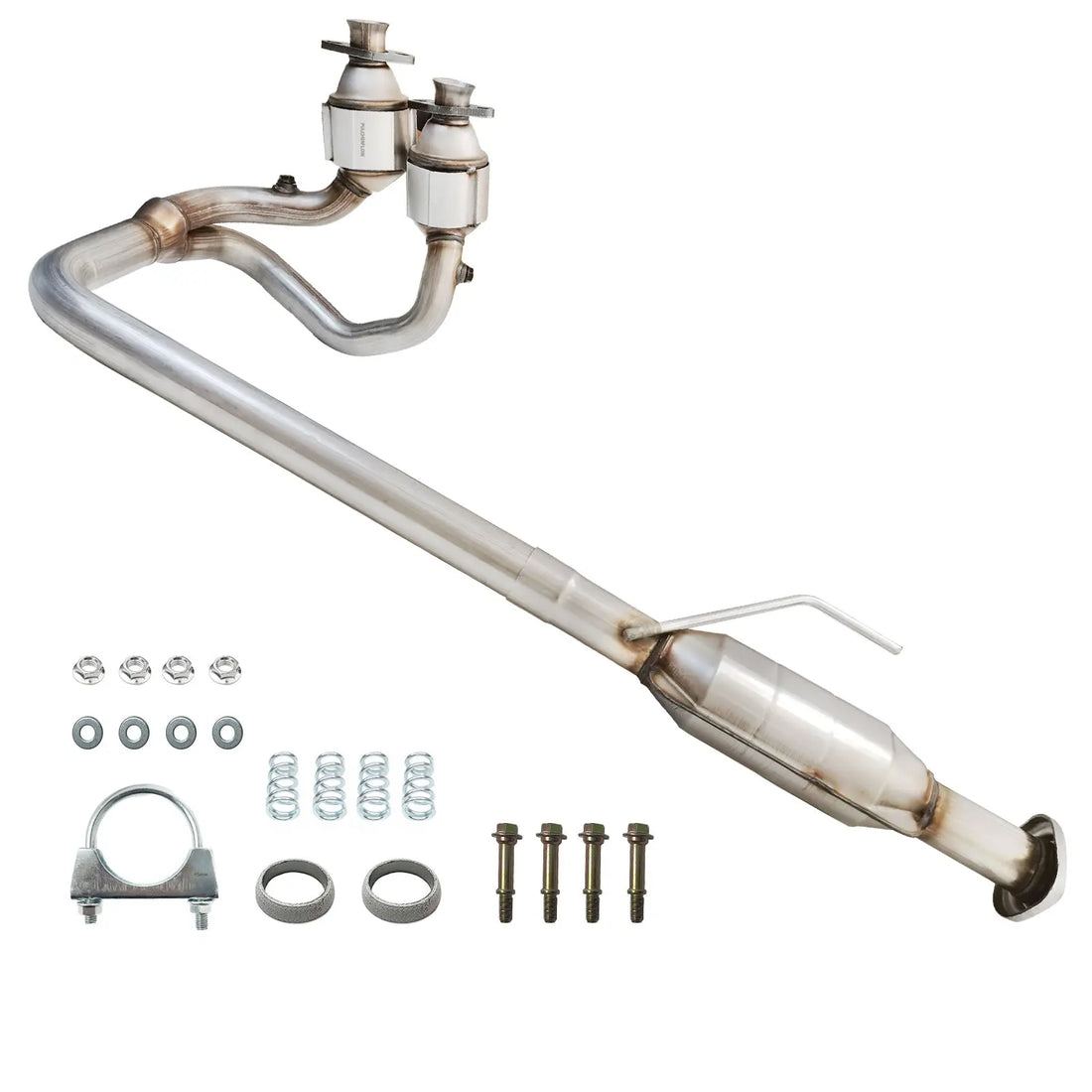 PULCHERFLOW Catalytic Converter Compatible with 2005-2006 Jeep Wrangler 81861 (EPA Compliant) Pulcherflow