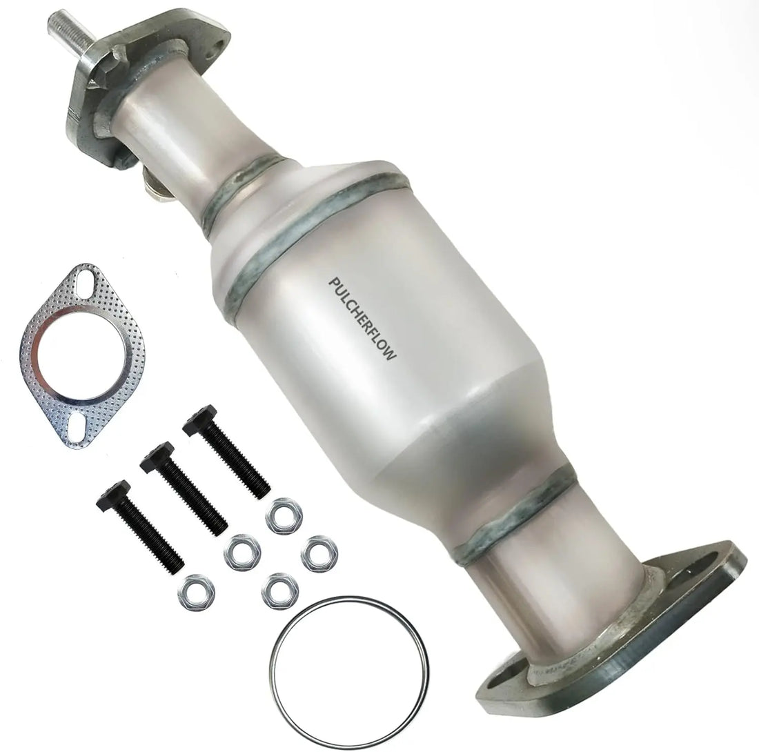 PULCHERFLOW Catalytic Converter Compatible with 2005-2018 Nissan Frontier 2009-2012 Suzuki Equator 16467 (EPA Compliant) Pulcherflow