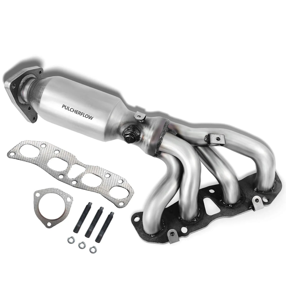 PULCHERFLOW Catalytic Converter Compatible with 2005-2018 Nissan Frontier 2009-2012 Suzuki Equator 16616 (EPA Compliant) Pulcherflow