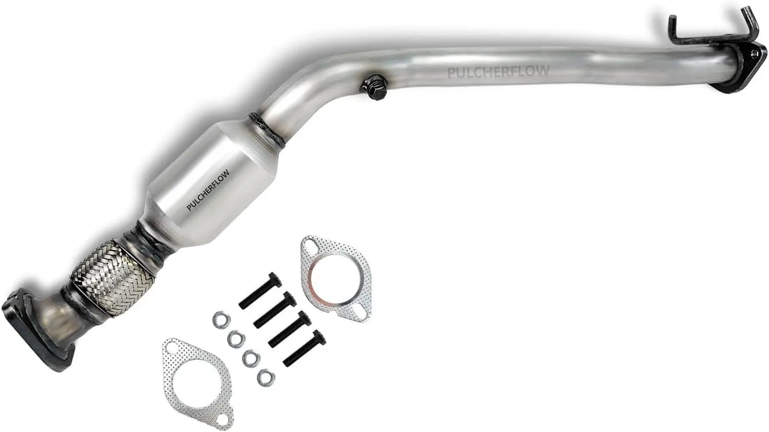 PULCHERFLOW Catalytic Converter Compatible with 2006-2011 Chevy Impala 2006-2007 Chevy Monte Carlo 54693 (EPA Compliant) Pulcherflow