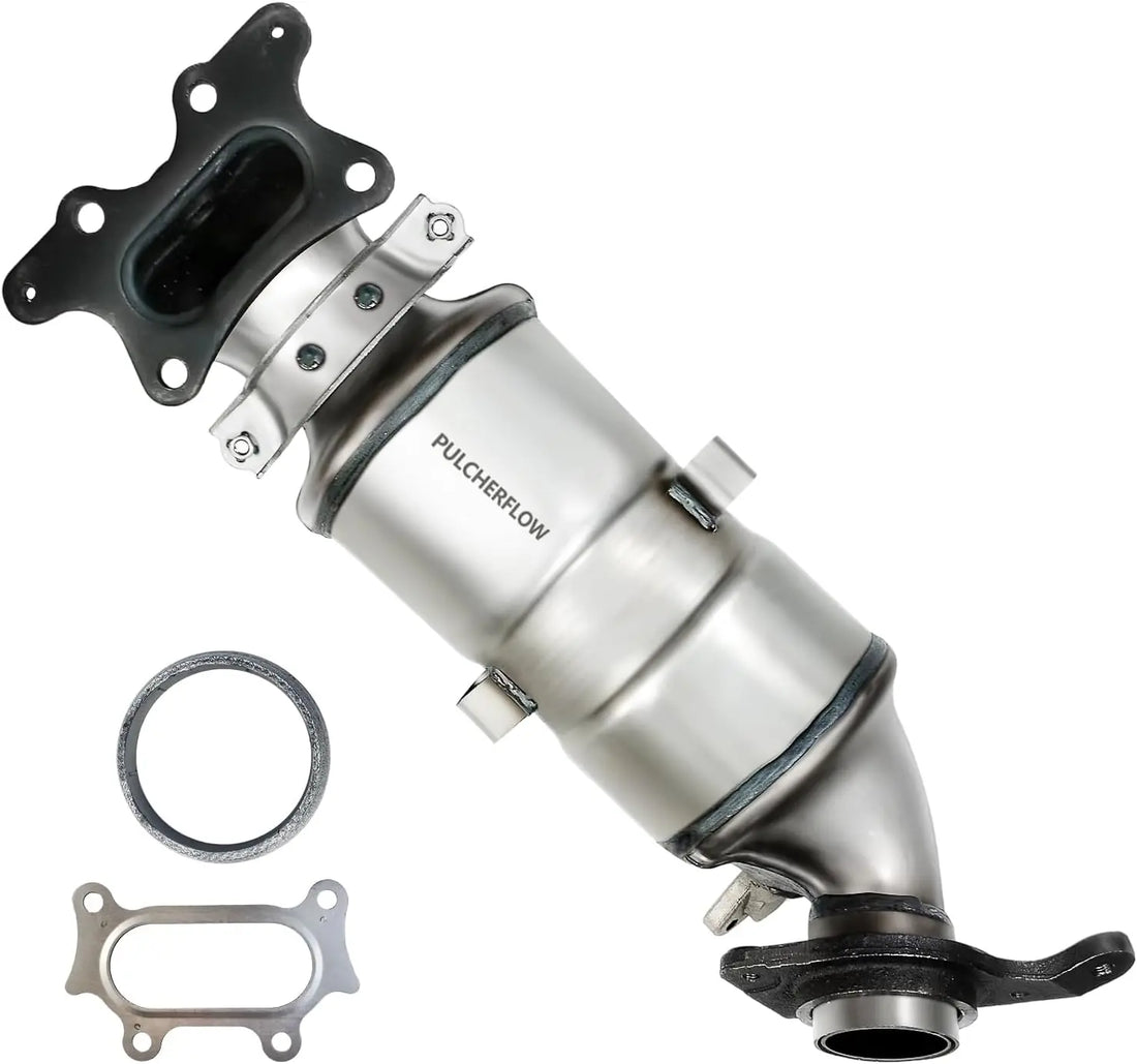 PULCHERFLOW Catalytic Converter Compatible with 2006-2011 Honda Civic 16448 (EPA Compliant) Pulcherflow