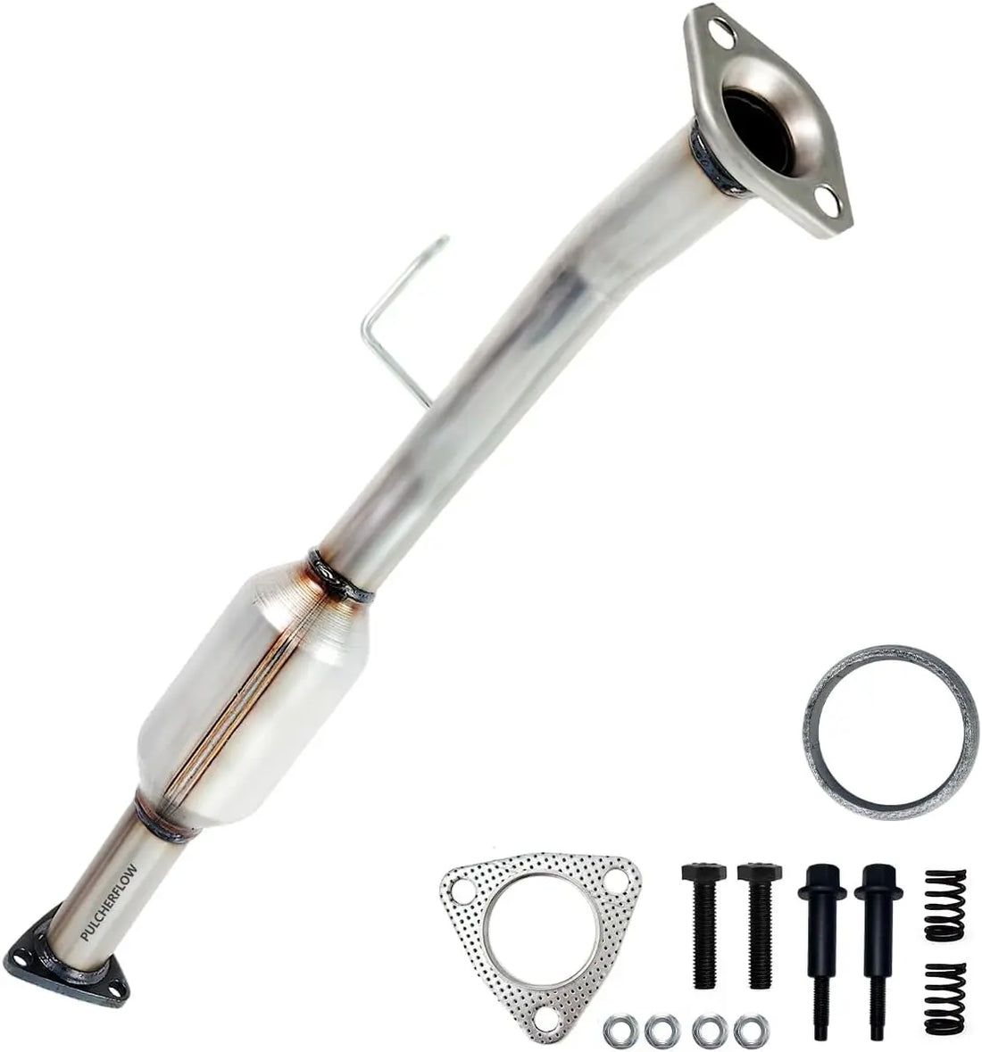 PULCHERFLOW Catalytic Converter Compatible with 2006-2011 Honda Civic Hybrid 16439 (EPA Compliant) Pulcherflow