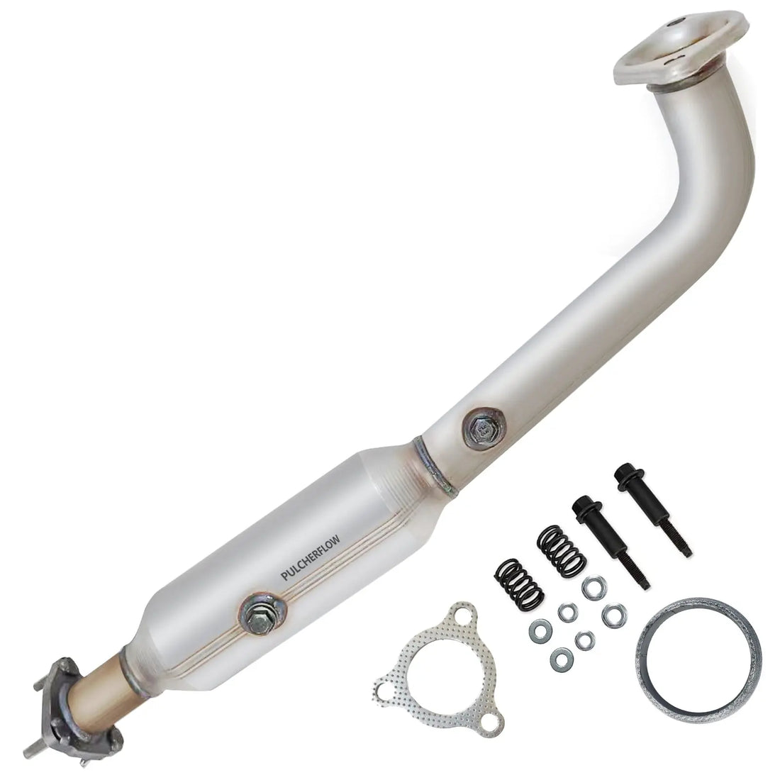 PULCHERFLOW Catalytic Converter Compatible with 2007-2009 Honda CR-V 53782 (EPA Compliant) Pulcherflow