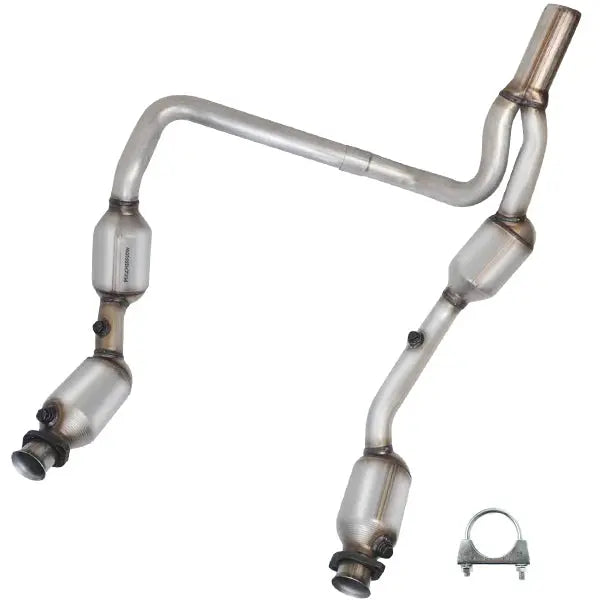 PULCHERFLOW Catalytic Converter Compatible with 2007-2009 Jeep Wrangler 50482 (EPA Compliant) Pulcherflow