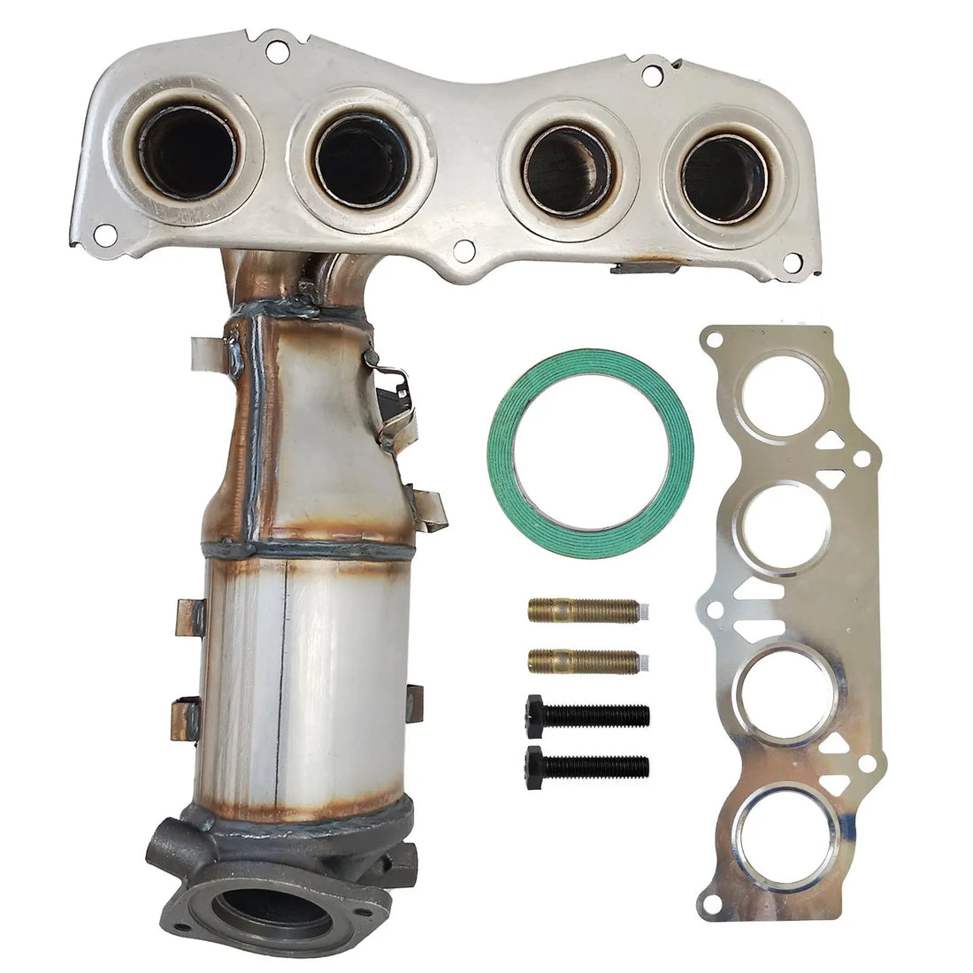 PULCHERFLOW Catalytic Converter Compatible with 2007-2009 Toyota Camry 2006-2008 Toyota Solara 16498 (EPA Compliant) Pulcherflow