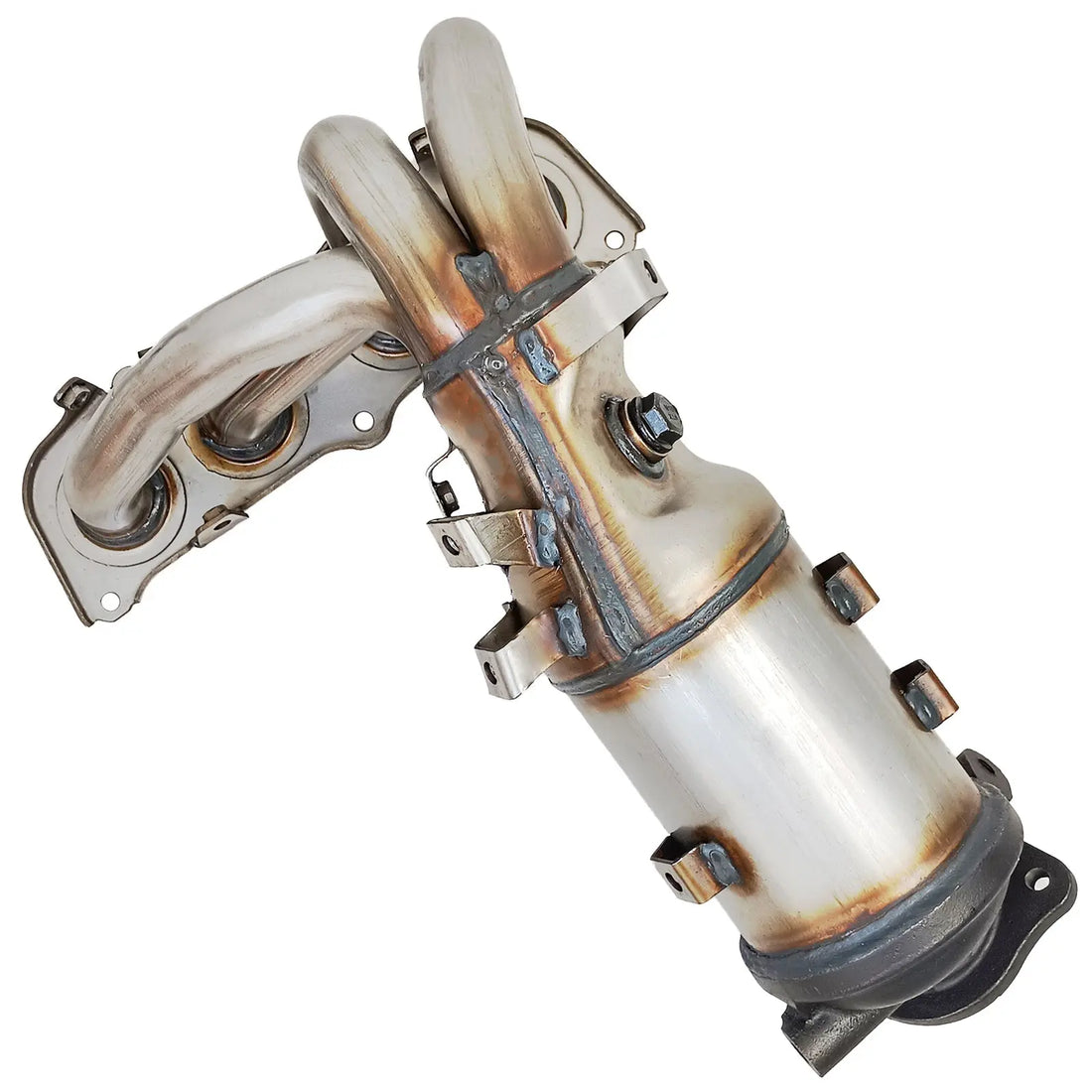 PULCHERFLOW Catalytic Converter Compatible with 2007-2009 Toyota Camry 2006-2008 Toyota Solara 16498 (EPA Compliant) Pulcherflow