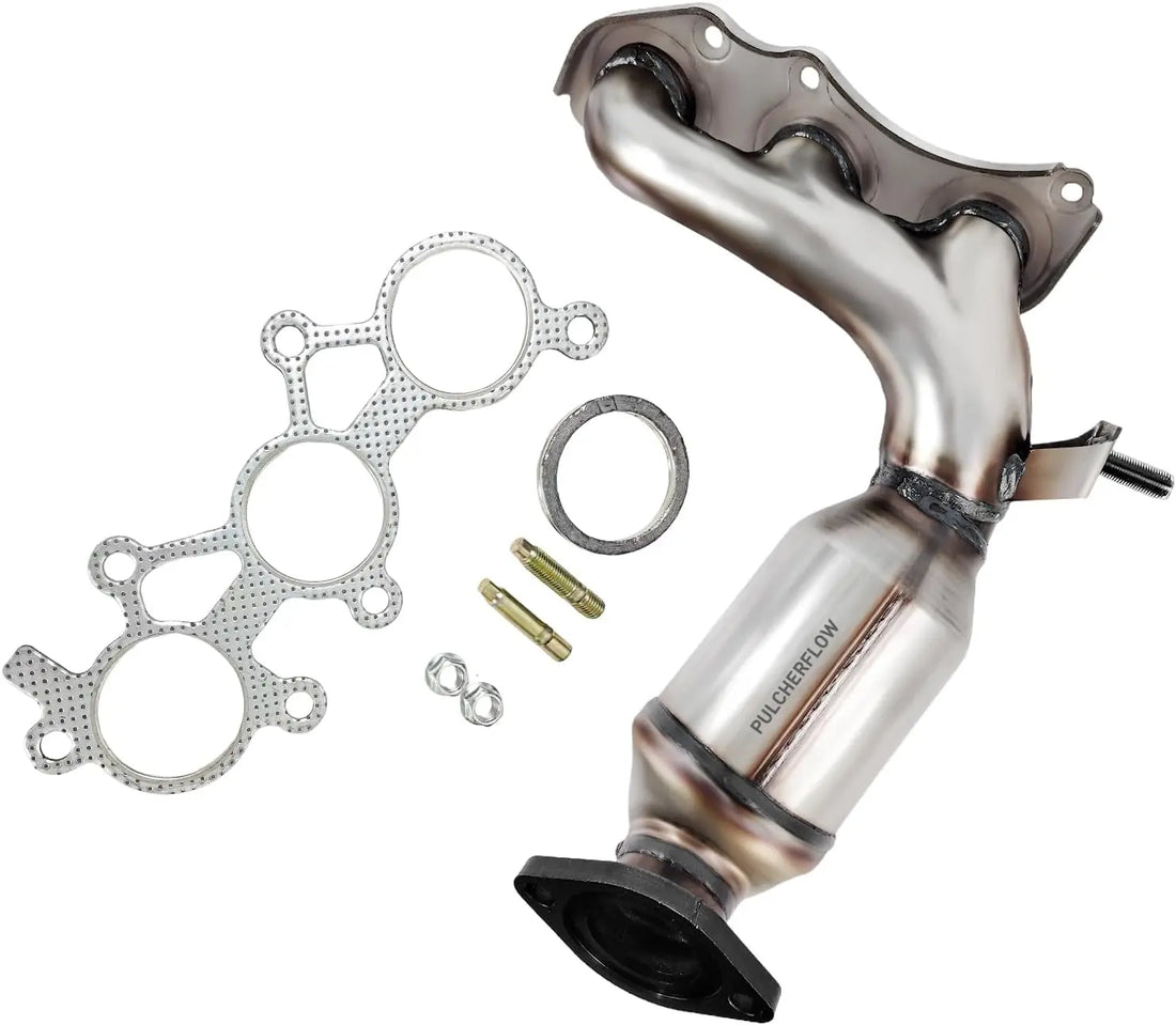 PULCHERFLOW Catalytic Converter Compatible with 2007-2010 Toyota Sienna 18281 (EPA Compliant) Pulcherflow