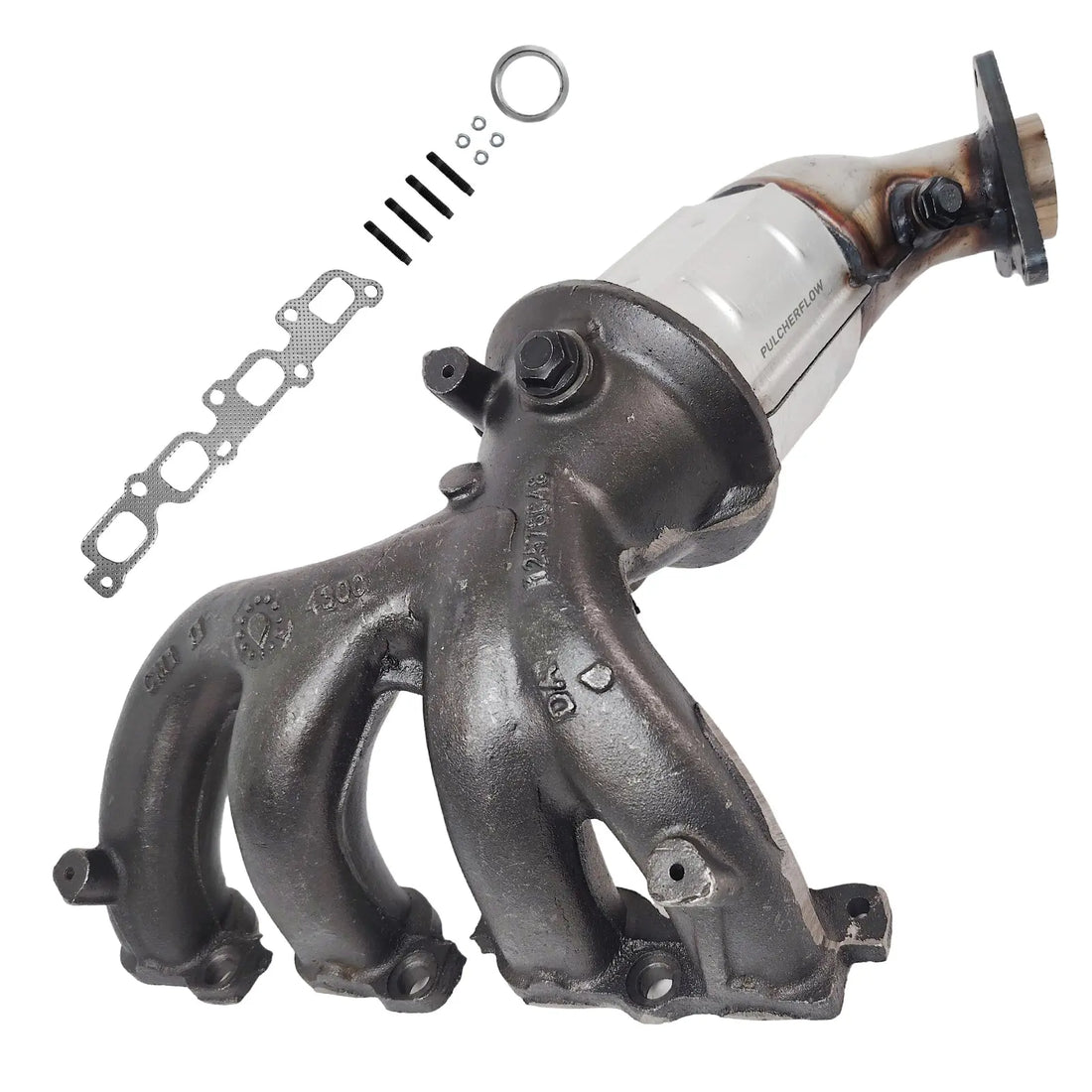 PULCHERFLOW Catalytic Converter Compatible with 2007-2012 Chevrolet Colorado 2007-2008 Isuzu I-290 50487 (EPA Compliant) Pulcherflow