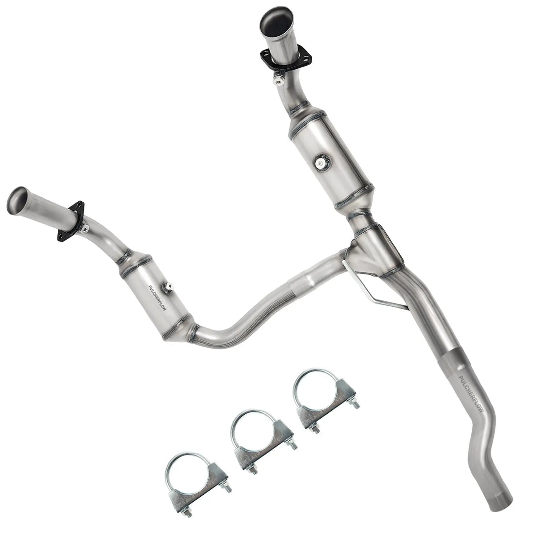 PULCHERFLOW Catalytic Converter Compatible with 2007-2012 Dodge Nitro 2008-2013 Jeep Liberty 645830 (EPA Compliant) Pulcherflow