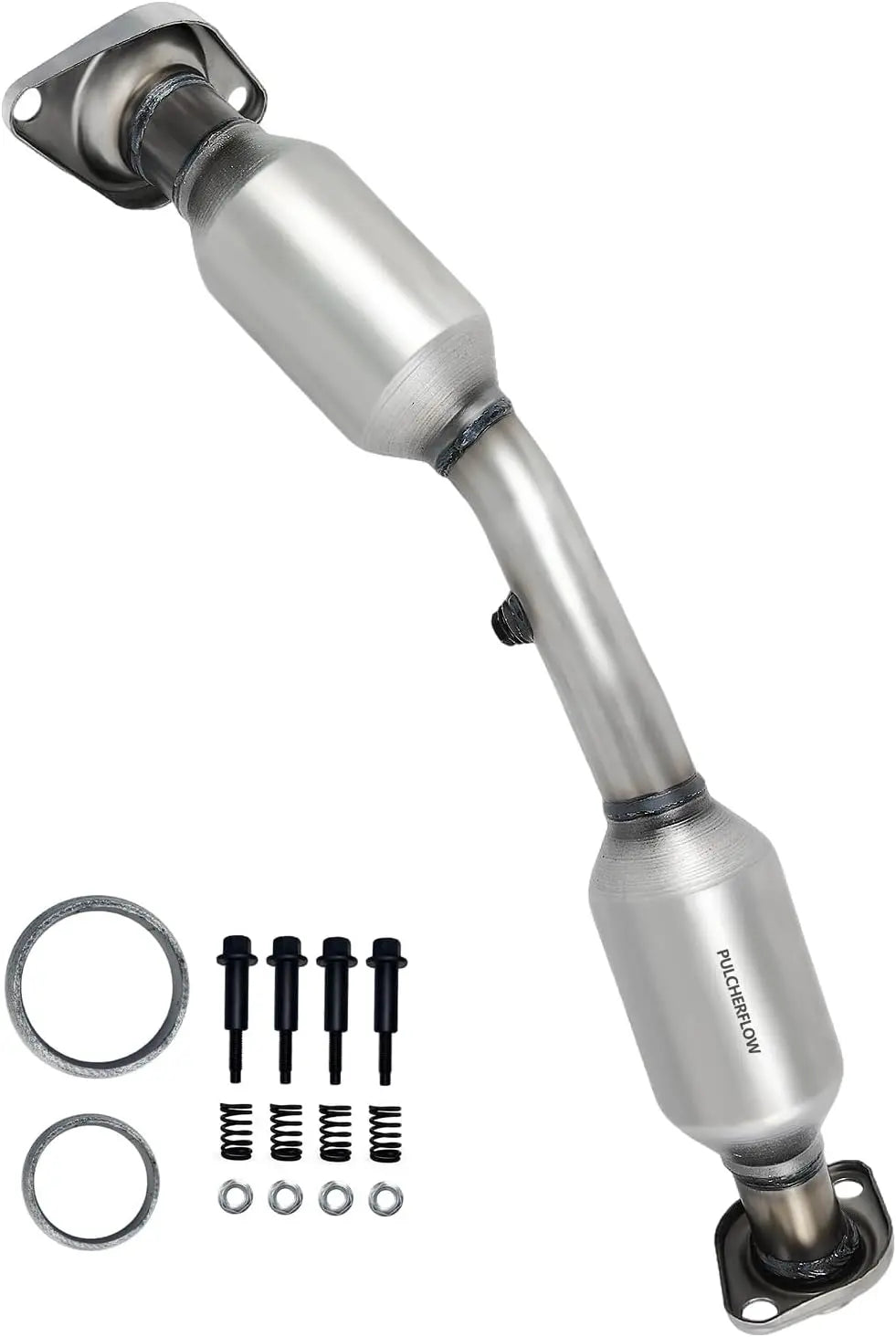 PULCHERFLOW Catalytic Converter Compatible with 2007-2012 Nissan Sentra 53769 (EPA Compliant) Pulcherflow