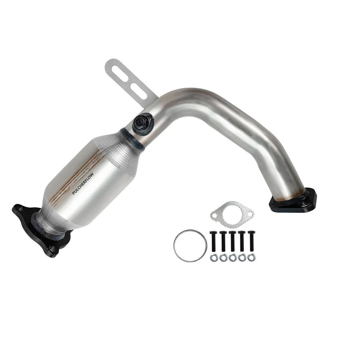 PULCHERFLOW Catalytic Converter Compatible with 2008-2012 Chevrolet Malibu 2009 Saturn Aura 16577 (EPA Compliant) Pulcherflow