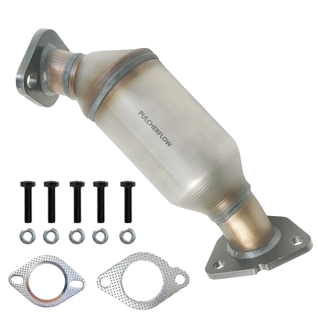 PULCHERFLOW Catalytic Converter Compatible with 2008-2017 Buick Enclave 2007-2017 GMC Acadia 16710 (EPA Compliant) Pulcherflow