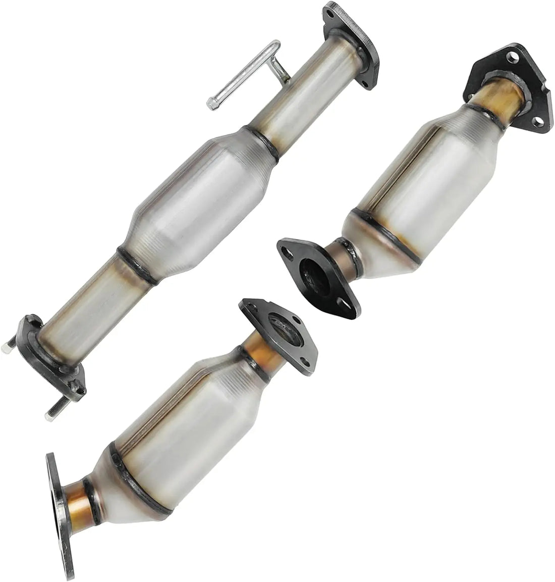 PULCHERFLOW Catalytic Converter Compatible with 2008-2017 Buick Enclave 2009-2017 Chevy Traverse 16710 16709 16574 (EPA Compliant) Pulcherflow