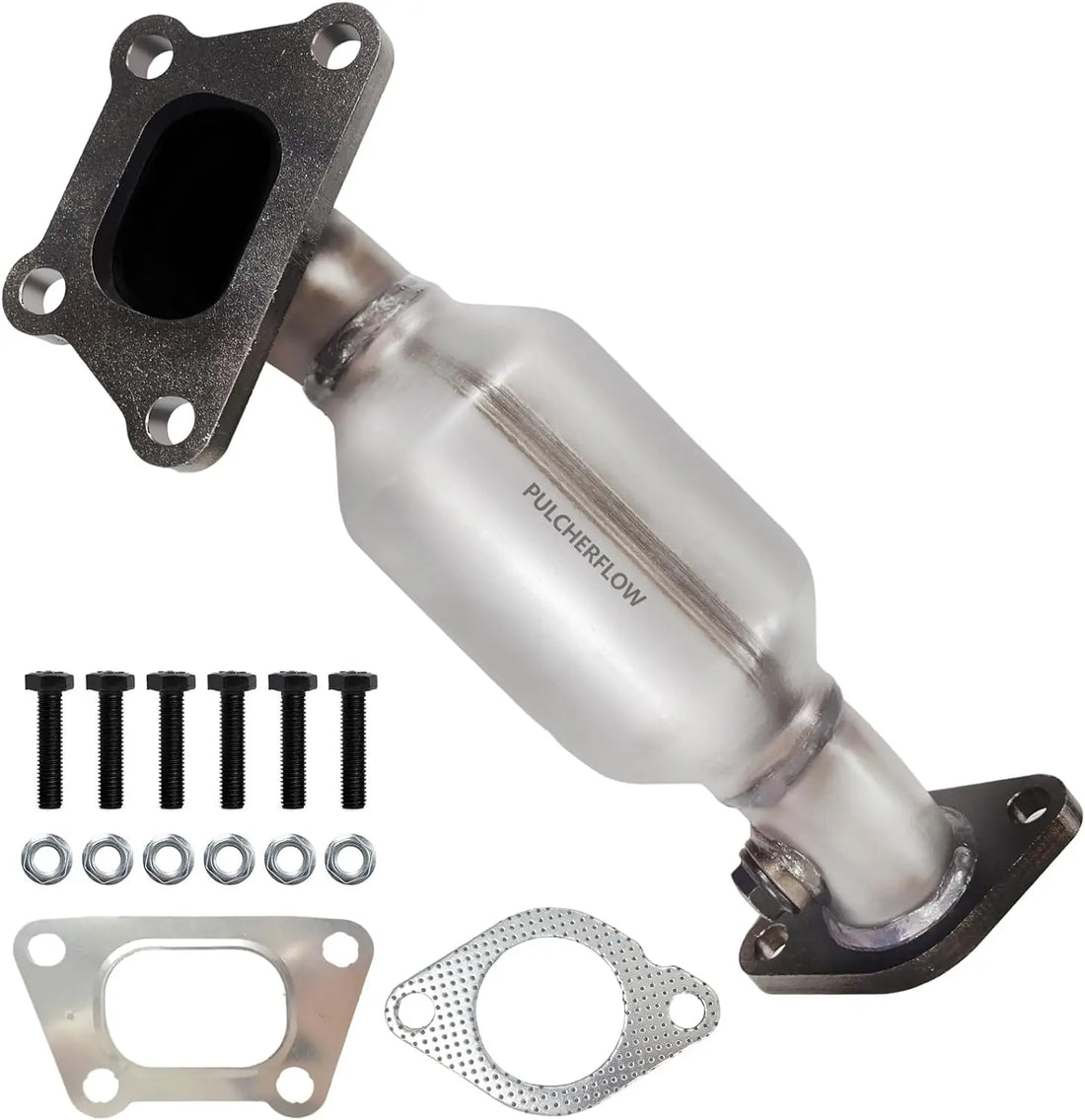 PULCHERFLOW Catalytic Converter Compatible with 2010-2011 Cadillac SRX 16852 (EPA Compliant) Pulcherflow