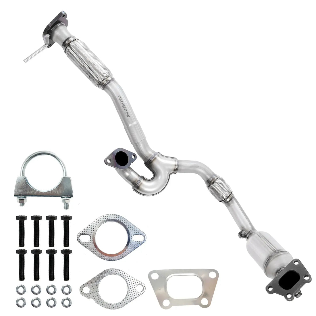 PULCHERFLOW Catalytic Converter Compatible with 2010-2011 Cadillac SRX 50371 (EPA Compliant) Pulcherflow