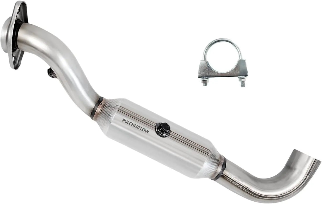 PULCHERFLOW Catalytic Converter Compatible with 2011-2014 Ford F-150 30598 (EPA Compliant) Pulcherflow