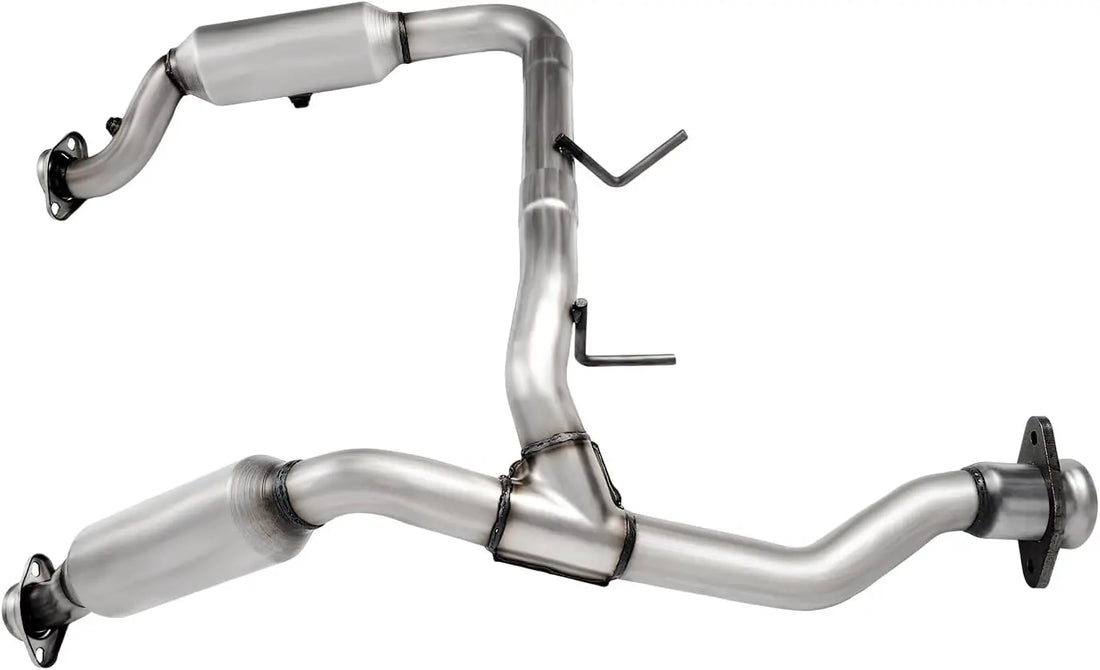 PULCHERFLOW Catalytic Converter Compatible with 2011-2014 Ford F-150 50495 53969 (EPA Compliant) Pulcherflow