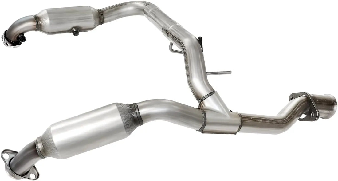 PULCHERFLOW Catalytic Converter Compatible with 2011-2014 Ford F-150 53904 50567 (EPA Compliant) Pulcherflow