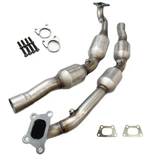 PULCHERFLOW Catalytic Converter Compatible with 2012-2015 Chevrolet Camaro 642809 642810 (EPA Compliant) Pulcherflow