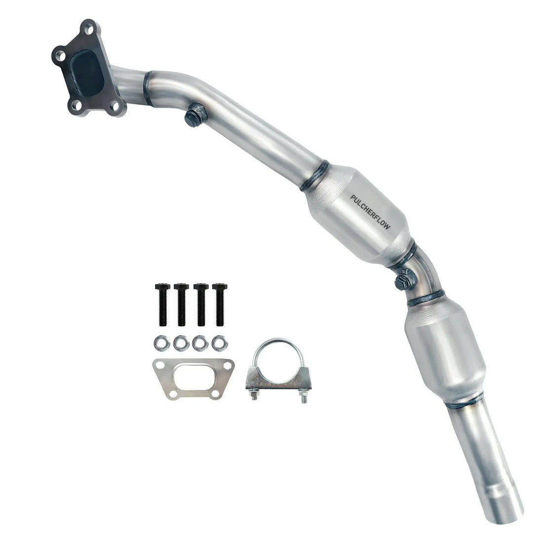 PULCHERFLOW Catalytic Converter Compatible with 2012-2015 Chevrolet Camaro 642809 (EPA Compliant) Pulcherflow