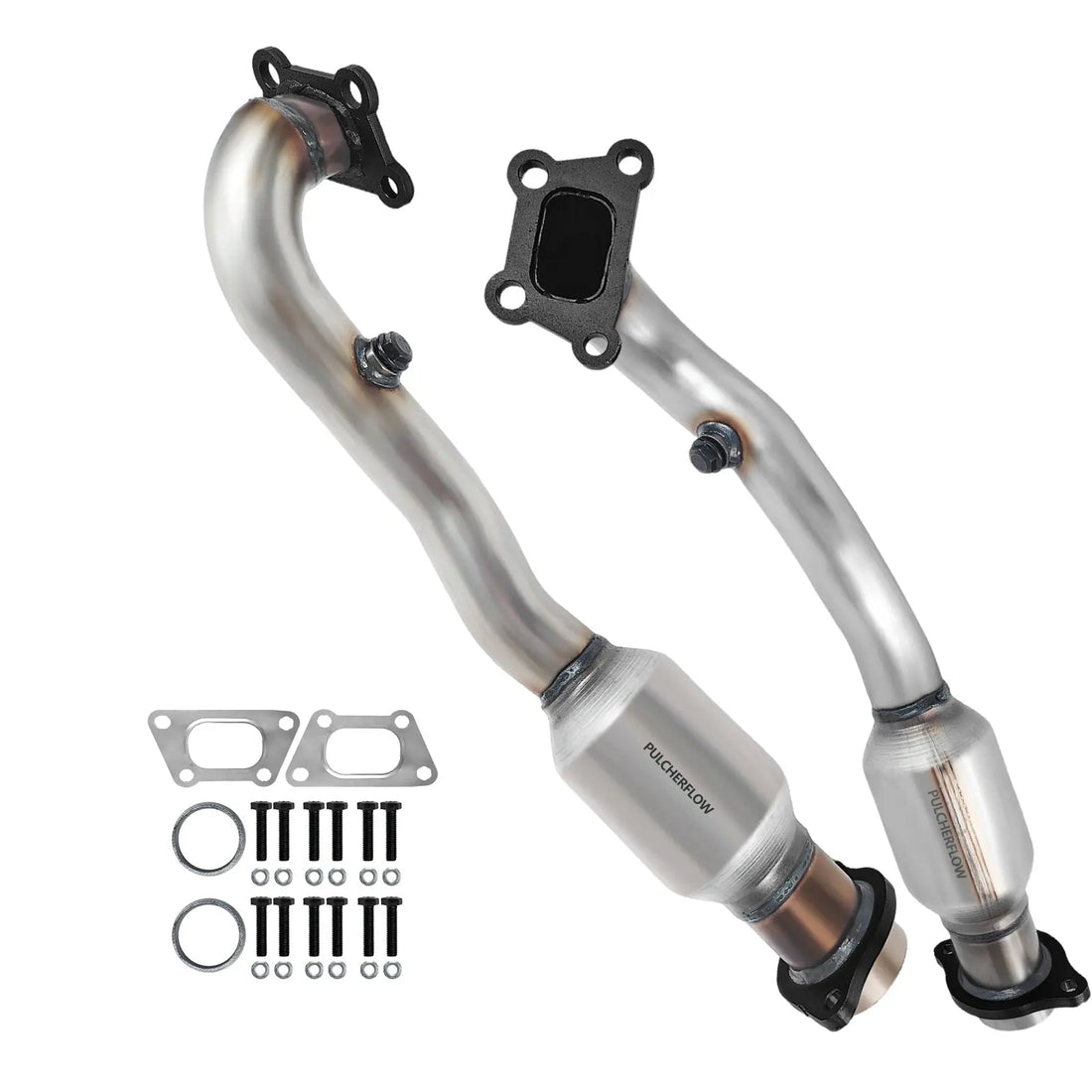 PULCHERFLOW Catalytic Converter Compatible with 2014-2019 CTS Vsport 2010-2019 CTS Luxury 51547 51548 (EPA Compliant) Pulcherflow