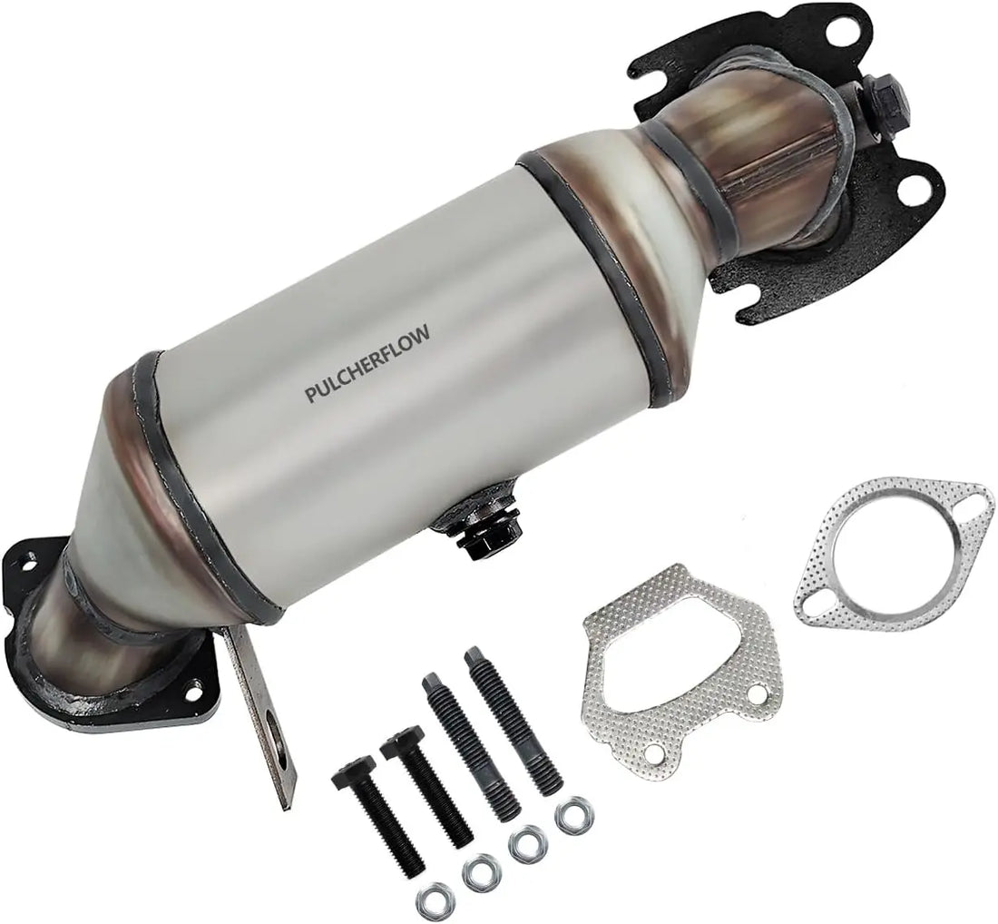 PULCHERFLOW Catalytic Converter Compatible with 2015-2017 Chrysler 200 2014-2018 Jeep Cherokee 674312 (EPA Compliant) Pulcherflow