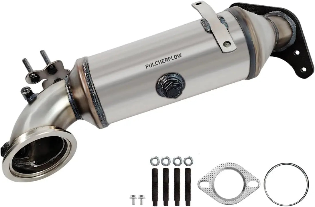 PULCHERFLOW Catalytic Converter Compatible with 2016-2019 Chevrolet Malibu 2018-2020 GMC Terrain 19626 (EPA Compliant) Pulcherflow