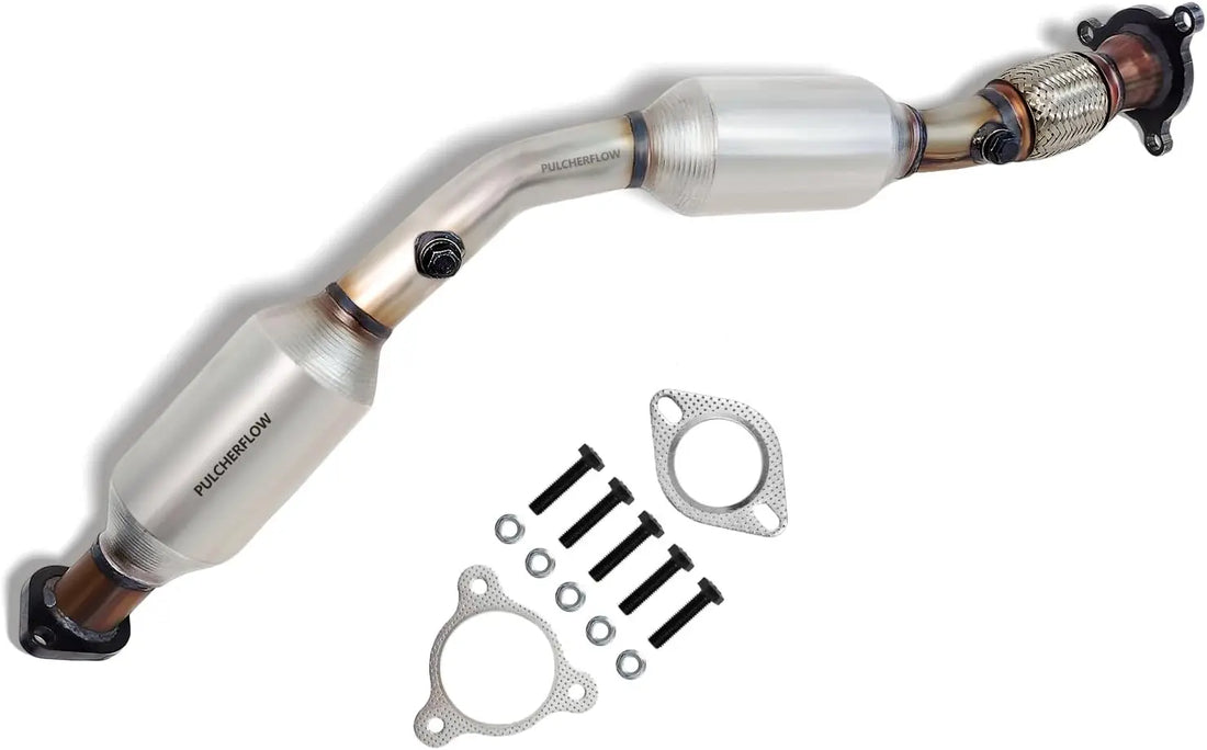 PULCHERFLOW Catalytic Converter Compatible with 2008-2010 Chevy Cobalt/Pontiac G5 2008-2011 Chevy HHR 53857 (EPA Compliant) Pulcherflow