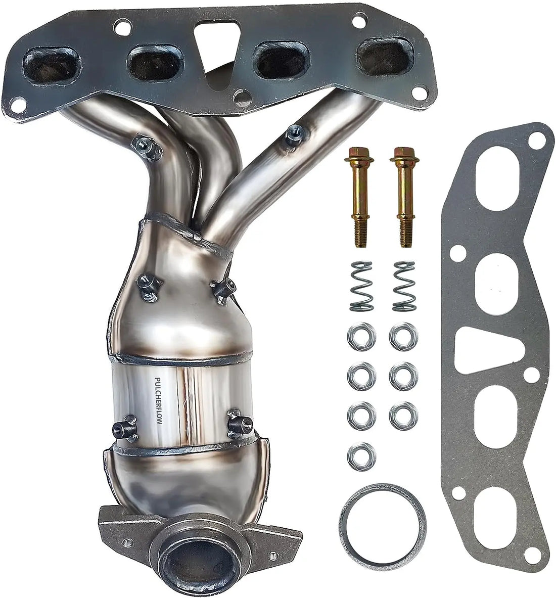 PULCHERFLOW Catalytic Converter Compatible with 2002-2006 Nissan Altima/Sentra 16403 (EPA Compliant) Pulcherflow